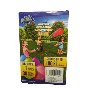 Aqua Splash Water Balloon Launcher with Water Balloons Shoots up to 100ft age 8+